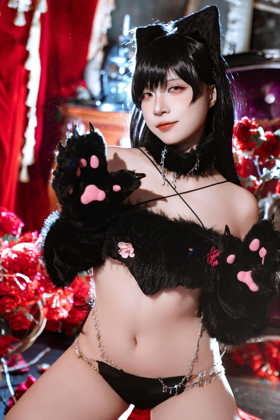 二佐Nisa - 碧蓝航线·爱宕 万圣节 [28P-598MB] tg@simisebaisi 【丝足阁】018.webp